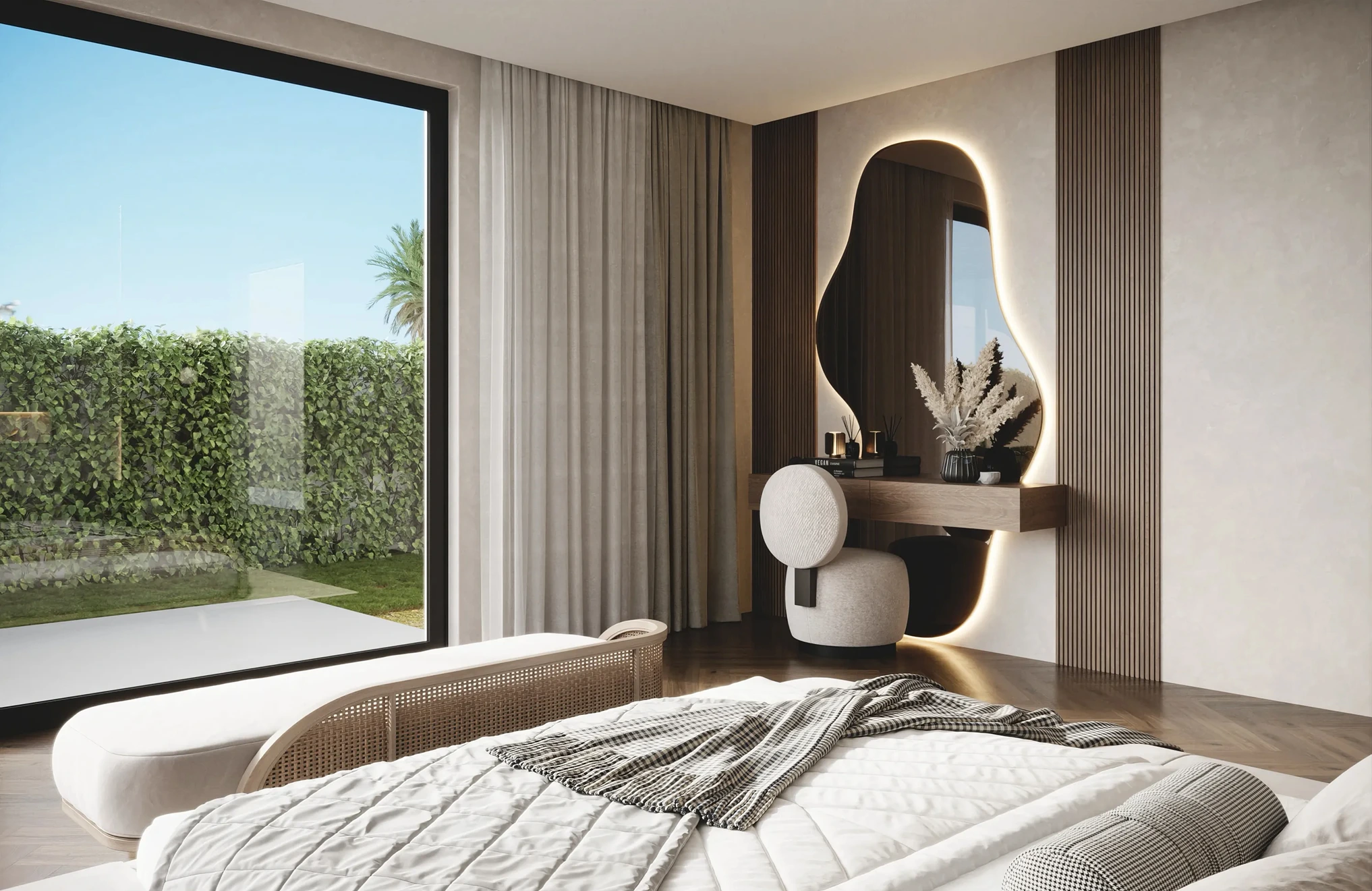 Luxury bathroom interior