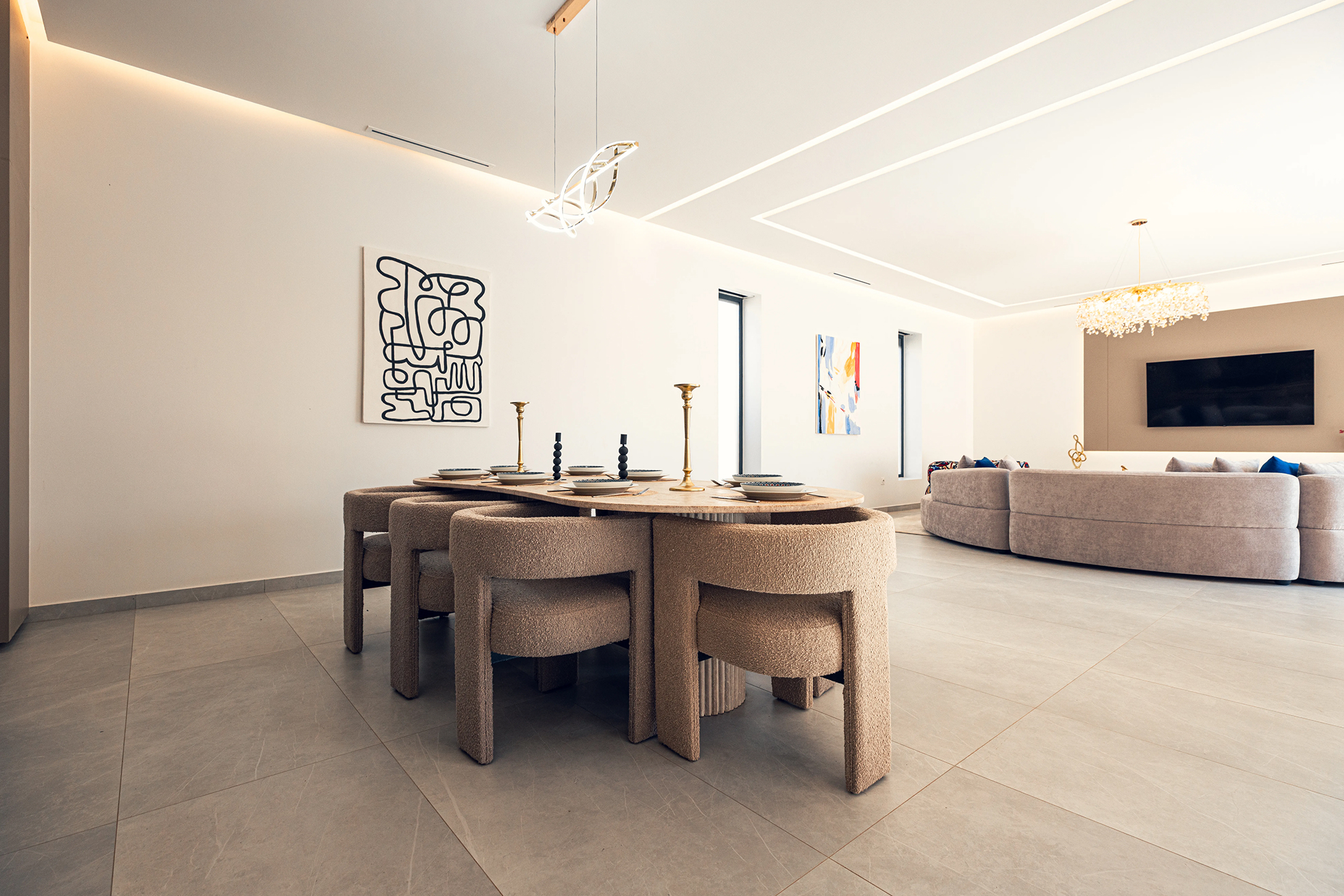 Master bedroom suite